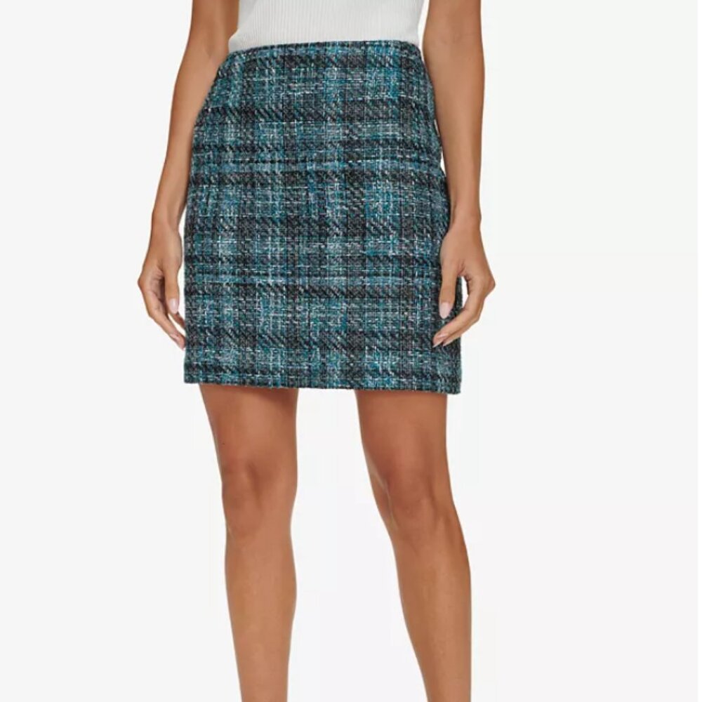 Calvin Klein Women's Tweed Pencil Skirt